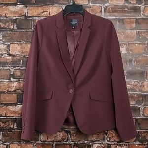 The Limited Collection| Burgundy Tailored Blazer